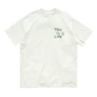 Yuu.Tの『 This is Life』一言つぶやきシリーズ オーガニックコットンTシャツ