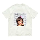 Re:Re:SmileyのLapin Girl ☆◡̈⋆ オーガニックコットンTシャツ