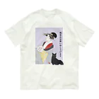 keeeeeep smilingの残暑お見舞い申し上げます。 Organic Cotton T-Shirt