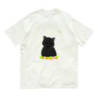 greetenの癒し猫 黒猫 Organic Cotton T-Shirt