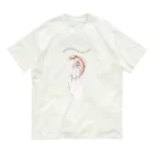 はちゅやさんの手乗りガーゴ オーガニックコットンTシャツ