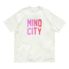 JIMOTOE Wear Local Japanの美濃市 MINO CITY Organic Cotton T-Shirt