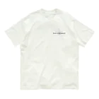 HEYWADA SHOPのHEYWADA SNOW  LOGO ONE POINT Organic Cotton T-Shirt