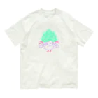 麻雀グッズ🀄️-kawaii mahjong-の麻雀🀄️一索(イーソー) オーガニックコットンTシャツ