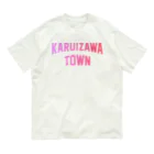 JIMOTO Wear Local Japanの軽井沢町 KARUIZAWA TOWN オーガニックコットンTシャツ