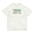 NICE ONEのTOPOGRAPHIC MAP オーガニックコットンTシャツ