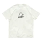 猫食堂 のKusodebu猫 オーガニックコットンTシャツ