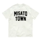 JIMOTOE Wear Local Japanの美郷町 MISATO TOWN Organic Cotton T-Shirt