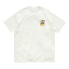 GOODS SHOP【そぞろな小窓】 SUZURI店の[ワンポイント]【I'm lovin' it! :D -orange-】 オーガニックコットンTシャツ