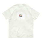 HALOHALOのMy lifeT オーガニックコットンTシャツ