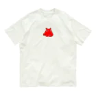 LalaHangeulのメンダコさんドットバージョン Organic Cotton T-Shirt