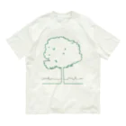 けやきのみらいの線デザイン（大） Organic Cotton T-Shirt