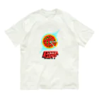 🕷Ame-shop🦇のPizza Point オーガニックコットンTシャツ