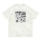 LUCHAのLUCHA LIBRE#142mono オーガニックコットンTシャツ