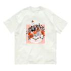 OJIKの不機嫌猫2 Organic Cotton T-Shirt