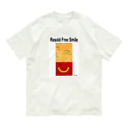 点在する展示空間の『転売されるFREE　SMILE』 オーガニックコットンTシャツ