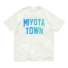 JIMOTOE Wear Local Japanの御代田町 MIYOTA TOWN オーガニックコットンTシャツ