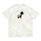 くろいぬ・ちゃねこのパンプキンジョー Organic Cotton T-Shirt