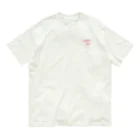 綾錦工房 りこりすの曼珠沙華 【黄昏】 オーガニックコットンTシャツ