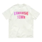 JIMOTOE Wear Local Japanの川西町 KAWANISHI TOWN オーガニックコットンTシャツ
