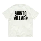 JIMOTOE Wear Local Japanの榛東村 SHINTO VILLAGE Organic Cotton T-Shirt