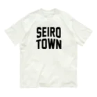 JIMOTOE Wear Local Japanの聖籠町 SEIRO TOWN オーガニックコットンTシャツ