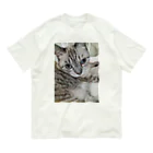 ねこの森でお散歩のフッワフワのシャムミックス Organic Cotton T-Shirt