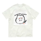 KumasanTOKYOのデブねこ オーガニックコットンTシャツ