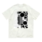 EandRの白と黒の世界 オーガニックコットンTシャツ