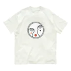 赤字黒字の赤字さん黒字さん Organic Cotton T-Shirt