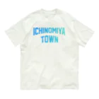 JIMOTOE Wear Local Japanの一宮町市 ICHINOMIYA CITY オーガニックコットンTシャツ