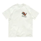 真田のにゃんこまる by Sndax3 オーガニックコットンTシャツ