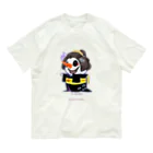 Le souffle blanc@SUZURIのハロウィンコスプレしゅねまん 芸者 Organic Cotton T-Shirt