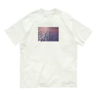 お花やさんの織物　ピンク・紫・青緑 Organic Cotton T-Shirt