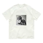 RAPTORのHAGETOR オーガニックコットンTシャツ