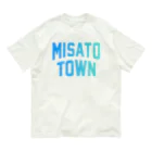 JIMOTOE Wear Local Japanの美里町 MISATO TOWN Organic Cotton T-Shirt