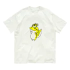 Pooyan'sのアベニーパファーとヒョウモントカゲモドキちゃん オーガニックコットンTシャツ