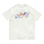 kannnnaの淡い時間 オーガニックコットンTシャツ