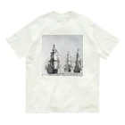 PALA's SHOP　cool、シュール、古風、和風、のダンケルクの戦い ウィレム・ファン・デ・ヴェルデ（I） 1659年 Organic Cotton T-Shirt