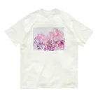 soranone〜宇宙の音〜の蓮の花② オーガニックコットンTシャツ