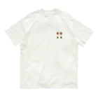 pipiluの隠れ家のpipiluの刺繍アクセサリーo.hana① Organic Cotton T-Shirt