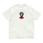 くねくね道のI ♡ BUDDHA オーガニックコットンTシャツ