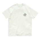 まるめがねのかめさん Organic Cotton T-Shirt