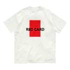 アメリカンベース のレッドカード　⚽　サッカー Organic Cotton T-Shirt
