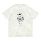 ザウルスショップのちべこあらアイス Organic Cotton T-Shirt