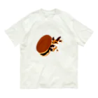 Azuretileのお菓鹿どら焼きTシャツ Organic Cotton T-Shirt