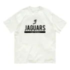 JAGUARS_flagfooballの文字ロゴ オーガニックコットンTシャツ