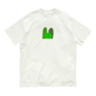 うにぽっぷこーんのさぼてん Organic Cotton T-Shirt