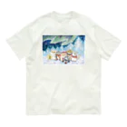 YOKO KOBAYASHIのニャンズ旅行記🇫🇮フィンランド Organic Cotton T-Shirt