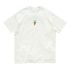 mint_flavorのチョコミン党員第一号 Organic Cotton T-Shirt